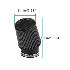 Filtre à air de remplacement GOOFIT 62 mm pour moto, compatible avec les moteurs 6,5 CV GX160 GX200 Predator 212cc, ATV, Dirt Bike, Scooter - Product Image 3