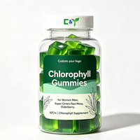 Gummies de chlorophylle naturelle à marque privée OEM