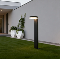 Lampes solaires murales à LED en aluminium moulé sous pression, étanches IP44, à faisceau large 360°, rechargeables et à intensité variable pour jardin