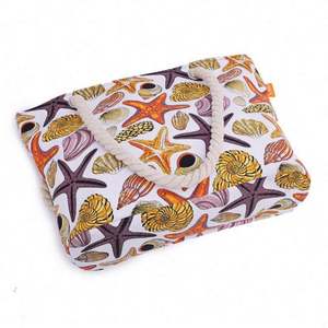 Sac de plage et de voyage grande capacité pour femme, style océan, avec poignée en corde de coton, vente en gros usine - Product Image 6