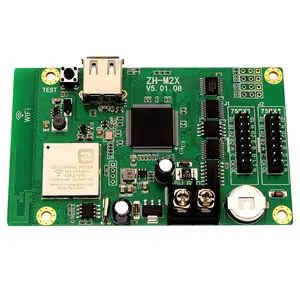 Placa de controle de exibição rgb cor completa