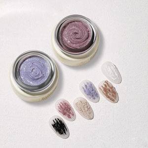 AILANUO - Juego de Esmaltes de Uñas de Resina Natural con Gránulos de Arena de 6 Colores - OEM para Crear tu Propia Marca - Product Image 2