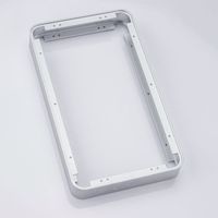 Cadre en aluminium anodisé sur mesure pour portes d'affichage LED, capacités de brochage et d'électroérosion par fil, boîtiers en acier inoxydable - Service OEM/ODM