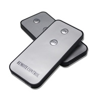 Télécommande IR universelle ON/OFF à 2 touches, code fixe, pour bougie LED (plastique et silicone)