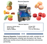 Machine de dépose automatique multifonctionnelle pour cupcakes, gâteaux éponge, macarons et profiteroles, à haute efficacité