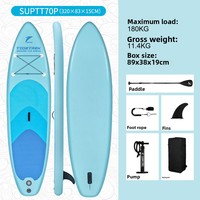 Planches à pagaie gonflables (SUP) en gros - Commande minimum d'une unité, matériau PVC et EVA, taille 350x89x15cm