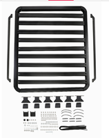 Porte-bagages en acier 4X4 pour Wrangler JK/JKU/JL Gladiator Caractéristiques Capacité Cadre et échelle