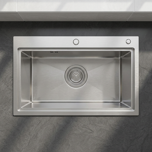 Factory Direct Stainless Steel Single Bowl <b>Kitchen</b> <b>Sink</b> Premium Quality Anti Corrosion Silent Design Deep Basin <b>Kitchen</b> <b>Sink</b> - Product Image 1