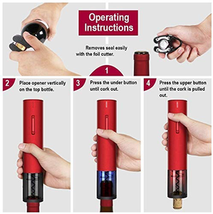 Tire-bouchon électrique rechargeable par USB, ouvre-bouteille de vin automatique, tire-bouchon électrique - Product Image 2
