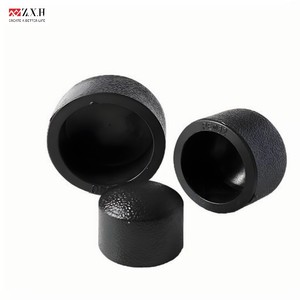 Z.x.h tuyệt vời Đen <span class=keywords><strong>HDPE</strong></span> <span class=keywords><strong>End</strong></span> Cap linh hoạt cung cấp nước PE cắm cho ống nhựa Dễ dàng cài đặt ổ cắm Spigot kết nối - Product Image 2