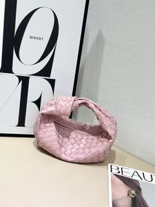 Pochette da Donna in PU Intrecciata a Mano con Chiusura a Cerniera, Design Senza Tracolla, 26x16x8.5cm, Alla Moda <span class=keywords><strong>per</strong></span> Uso Quotidiano - Product Image 3