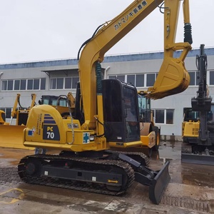 Para Komatsu Mini Excavadora 7TON Usado Estado Pequeño Crawler Yuken Cilindro Hidráulico Bomba Núcleo Componentes Motor - Product Image 6