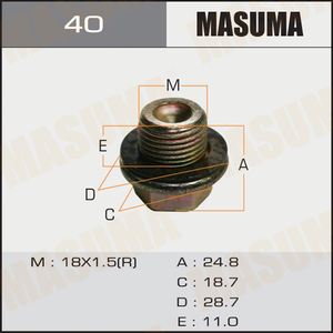 Conjunto de eje de control de engranaje de dirección MASUMA, montaje de chasis, tipo de montaje, para <span class=keywords><strong>MAZDA</strong></span>, de la marca, de la marca - Product Image 6