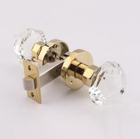 Poignée de tiroir de cuisine en acier cristallin double face solide, serrures cachées foncées, serrure de porte invisible avec finition personnalisable