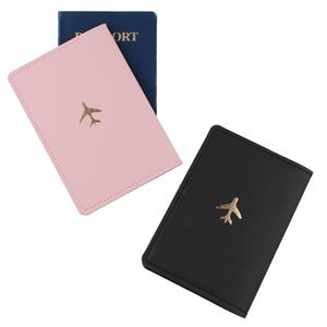 Porte-passeport simple en cuir PU imprimé, populaire pour hommes et femmes, idéal pour les voyages, cadeau tendance, porte-cartes avec blocage RFID, sans fermeture - Product Image 2