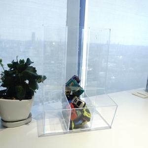 Caja de Exhibición Acrílica Transparente de 1 Nivel, Ecológica, Impermeable, para Juguetes y Modelos, Colección para el Hogar - Product Image 2