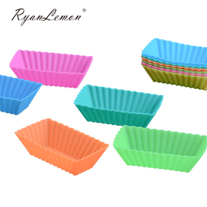 Moldes de Silicona para Cupcakes, Moldes Reutilizables Antiadherentes para Muffins Jumbo, Diseño Creativo, Logotipo Personalizado, Uso Promocional, Juegos de Moldes para Pasteles - Product Image 4