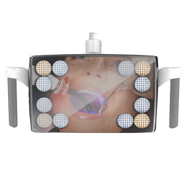 High quality COXO Dental Operating LED Light/Dental Chair Unit Lamp 12 LEDs Surgery Oral Lamp/ Shadowless