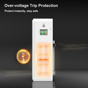 بطارية ليثيوم فوسفات الحديد Felicitysolar 280 أمبير ساعة 25.6 فولت 7.15 كيلو واط ساعة، تيار مستمر 150 أمبير، مراقبة عن بعد عبر واي فاي، ضمان 10 سنوات - Product Image 5