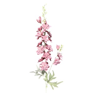 Flores Artificiales de Gardenia y Delphinium de Seda 7-2 7-5 8-5, Accesorios para Bodas, Decoración del Hogar - Product Image 4