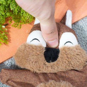 Produttore di Nuovo Disegno Striduli Giocattoli di Masticazione Del Cane Scoiattolo di Peluche Cane Giocattolo con la Corda - Product Image 3