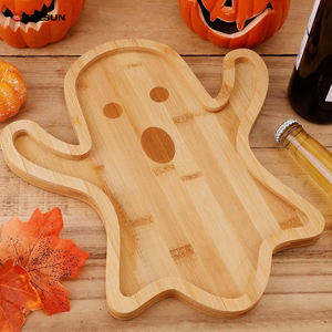 Bloques de Cortar de Bambú y Madera para Navidad, Rectangulares, Duraderos, Fáciles de Limpiar, Antideslizantes, Paquete Combinado - Product Image 2