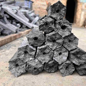 Carbón Hexagonal de Combustión Estable en Contenedor de 40 Pies para Asado Industrial - Product Image 4