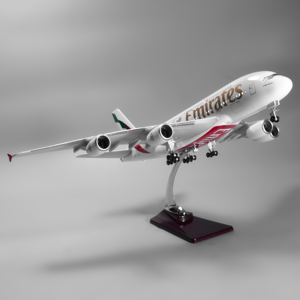 OEM Máy bay mô hình Airbus A380 Tiểu vương quốc mở loại hãng hàng không Kích thước 46cm Kinh doanh Quà Tặng quy mô 1/160 A380 - Product Image 5
