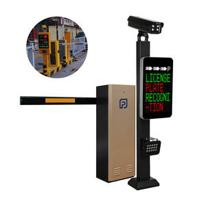 Cancello automatico del parcheggio della barriera di parcheggio astuta con il portone della barriera di traffico della barriera dell'asta della carta - Product Image 1