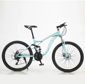 Bicicleta de Montaña para adultos, bici con absorción de impacto de disco dual, velocidad variable, cross country, descenso, venta al por mayor