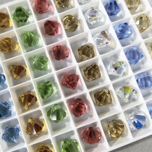 Кристаллы <span class=keywords><strong>Swarovski</strong></span>, стразы, 6328 бриллиантовые бусины для невесты, формальная одежда, роскошная Блестящая Сумочка, модная шляпа, Декор - Product Image 3