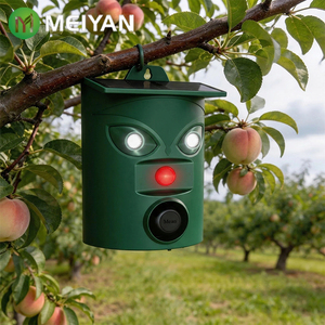 Répulsif Solaire Ultrasonique Avancé à Double Charge pour Animaux avec Lumière Clignotante pour <span class=keywords><strong>Jardin</strong></span> Extérieur OEM - Product Image 3