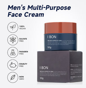 Erkek çok amaçlı 50g yüz kremi Niacinamide Infused nemlendirici besleyici Anti-Aging cilt onarım yatıştırıcı ışık dokusu - Product Image 2