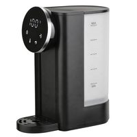 Distributeur d'eau électrique de bureau en plastique de 2,5 L avec chauffe-eau chaud/froid pour usage domestique et hôtelier
