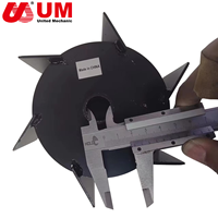 Lame de motoculteur UM de haute qualité, accessoires pour micro-cultivateur, lame de désherbage 7 cm (jardin)