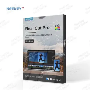 Mac/M1/M2/M3 계정 용 온라인 Final Cut Pro X 공식 정품 다운로드 평생 비디오 편집 소프트웨어