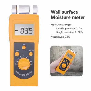 DM200T-Medidor de humedad digital portátil para materia textil, Analizador de contenido de humedad - Product Image 4
