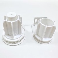 Mécanisme de store enrouleur à barre supérieure 38 mm, tête d'embrayage silencieuse en POM pour rail de store, pour stores zébrés, personnalisable OEM