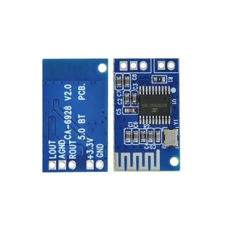 Modulo CA-6928 Bluetooth Stereo Audio 5V modulo ricevitore Bluetooth 5.0BT scheda Bluetooth piccolo Chip