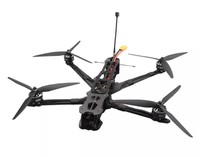 Drone de livraison montagne 15 pouces, charge utile 8 kg, F405 FC ELRS 915 MHz 5.8G 2.5W VTX 100A ESC, 40 min de vol, transport de marchandises à distance