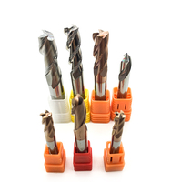 Outils de fraisage CNC HRC55 à 2 flûtes, fraise en carbure de tungstène pour le travail du bois, fraise de compression haut/bas, outils de coupe Fresa End Mill