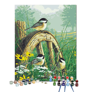 <span class=keywords><strong>Neige</strong></span> Montagne Érable Bois Image Printemps Riverside <span class=keywords><strong>Paysage</strong></span> Diy Peinture À L'huile par Numéros pour Enfants Adultes Premiers Apprenants - Product Image 6