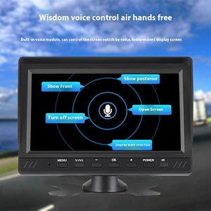 7 inch HD xe tải phát hiện điểm mù camera lùi hai kênh âm thanh giám sát bán xe tải ghi phía trước phía sau hỗ trợ xe - Product Image 1