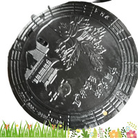 Couvercle de regard composite SMC remplace le traditionnel en fonte