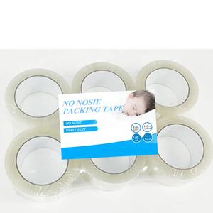 Cinta de Embalaje Personalizada Sin Ruido, Cinta Silenciosa para Sellar Embalajes y Envíos en Entornos Silenciosos, Venta Directa de Fábrica - Product Image 2