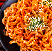 Nouilles Ramen Super Épicées Cuites en Sachet de 115g, Lot de Cinq, Sans Gluten, Faible en Gras, Faits Main, Sans Sucre - Vente Chaude en Gros