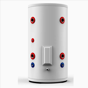 خزان مياه ساخن معتمد من CE/PED/ROHS/علامة مائية 60 لتر-500 لتر مصدر هواء يعمل بالغاز مبادل حراري لمضخة الحرارة - Product Image 2