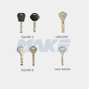 Mk102bxl टिकाऊ सामग्री 30 मिमी डिस्क टंबलर सुरक्षा लॉक सिलेंडर परिवहन कंटेनर ट्रेन ट्रेलर डिस्क कुंजी सिस्टम - Product Image 4