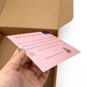 Cartes de remerciement pliables de luxe personnalisées de haute qualité avec impression de perles, cartes d'invitation de mariage, cartes de vœux - Product Image 5