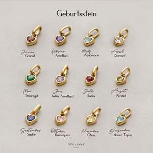 Trendy Dierenriem Geboortesteen Roestvrij Staal Hanger Kleurrijke Zirkoon 18K Vergulde Bedels Voor Ketting Armband Sieraden Maken - Product Image 2